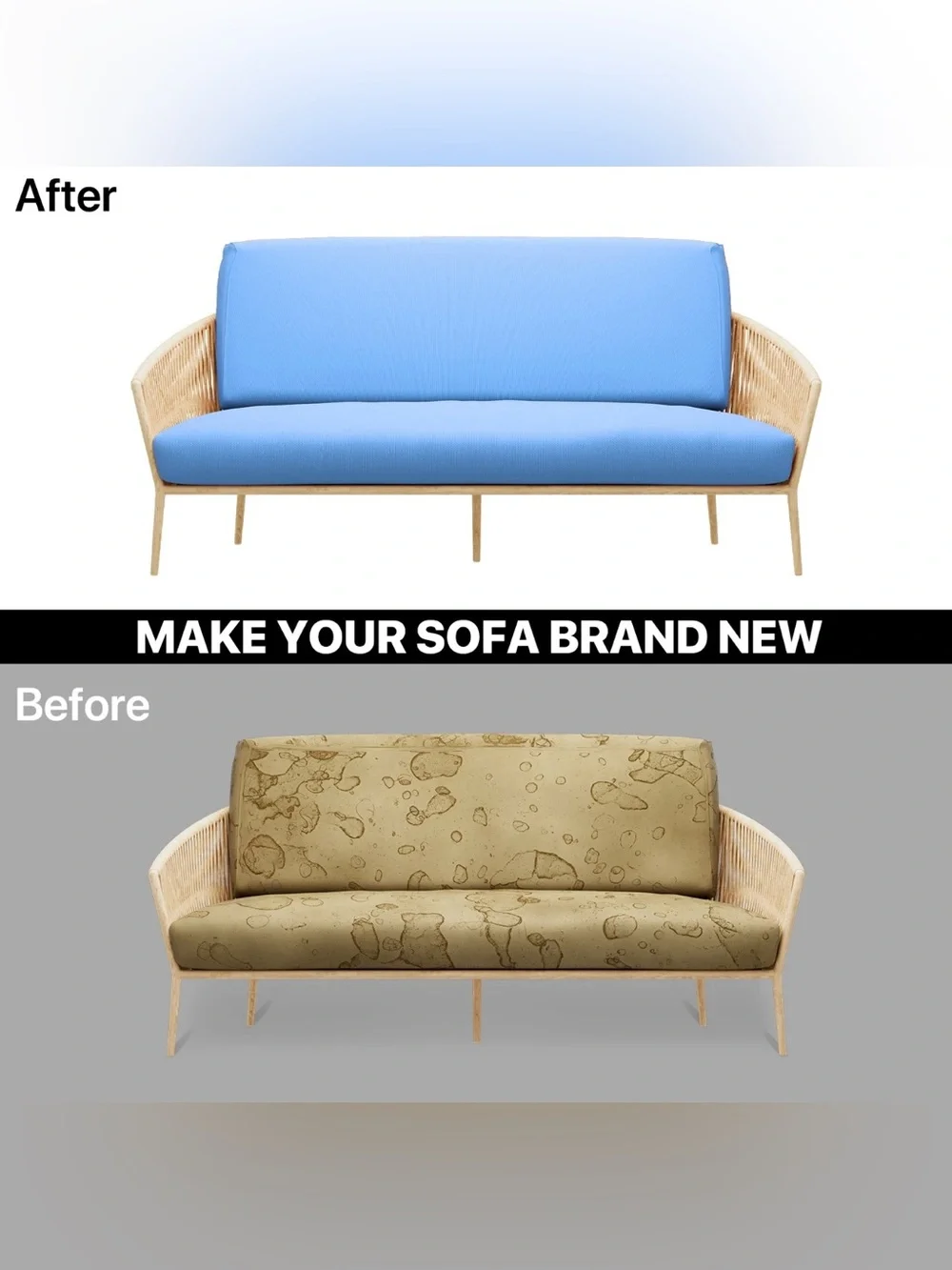 Monibloom Futon Cover Twin Size - Light Blue ❗️🩵😍
